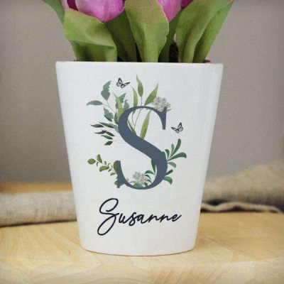 (image for) Personalised Botanical Plant Pot