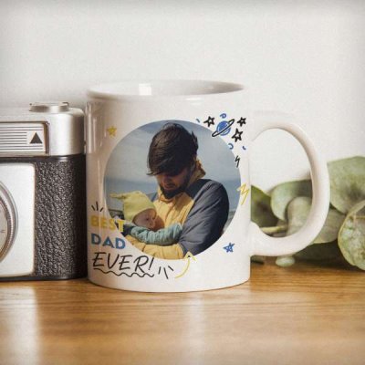 (image for) Personalised Best Ever Photo Upload Mug