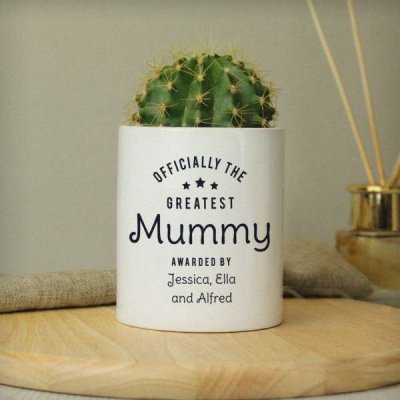 (image for) Personalised Officially The Greatest Ceramic Storage Pot