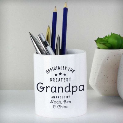 (image for) Personalised Officially The Greatest Ceramic Storage Pot