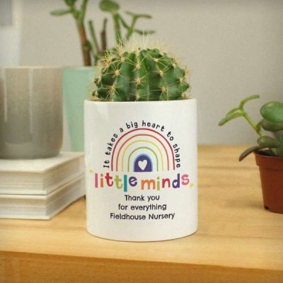 (image for) Personalised Shape Little Minds Ceramic Storage Pot