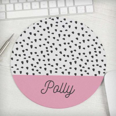 (image for) Personalised Dotty Mouse Mat