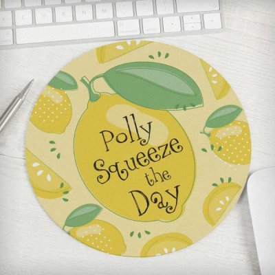 (image for) Personalised Squeeze the Day Mouse Mat