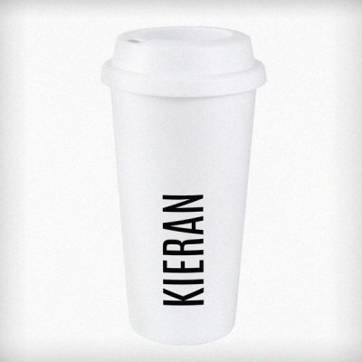 (image for) Personalised Name Insulated Eco Travel Cup