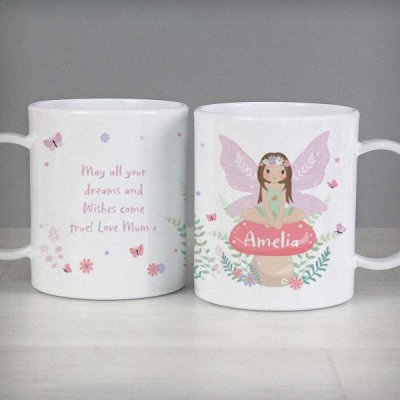 (image for) Personalised Toadstool Fairy Plastic Mug