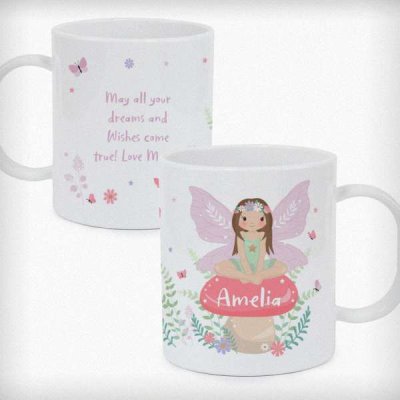 (image for) Personalised Toadstool Fairy Plastic Mug