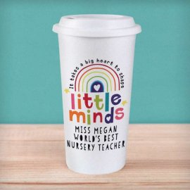 (image for) Personalised Shape Little Minds Travel Mug