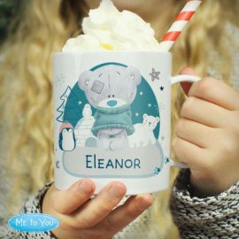 (image for) Personalised Winter Explorer Tiny Tatty Teddy Plastic Mug