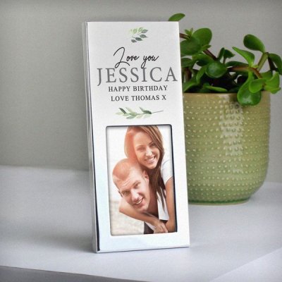 (image for) Personalised Botanical 2x3 Photo Frame