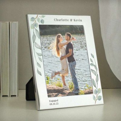 (image for) Personalised Botanical 5x7 Photo Frame