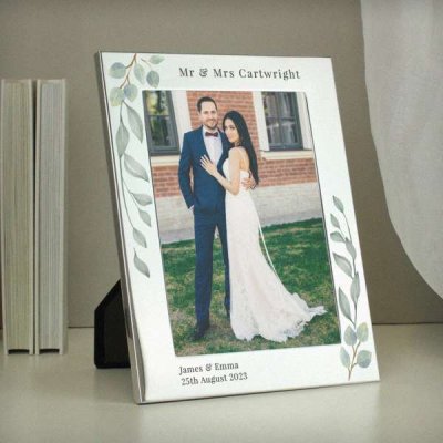 (image for) Personalised Botanical 5x7 Photo Frame