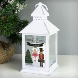 (image for) Personalised Nutcracker White Lantern