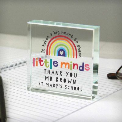 (image for) Personalised Shape Little Minds Crystal Token