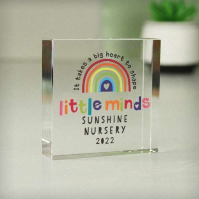 (image for) Personalised Shape Little Minds Crystal Token