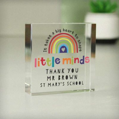 (image for) Personalised Shape Little Minds Crystal Token