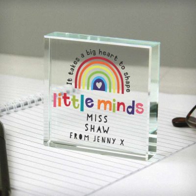 (image for) Personalised Shape Little Minds Crystal Token