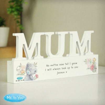 (image for) Personalised Me To You Wooden Mum Ornament