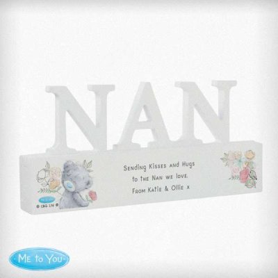 (image for) Personalised Me To You Wooden Nan Ornament