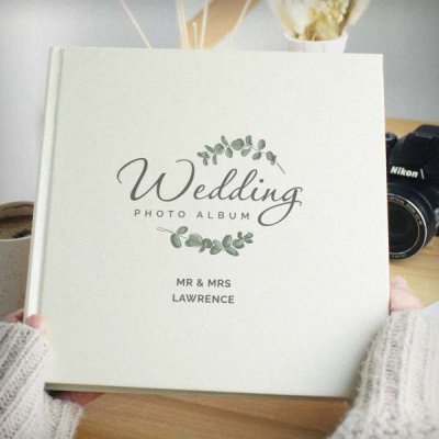 (image for) Personalised Wedding Square Photo Album