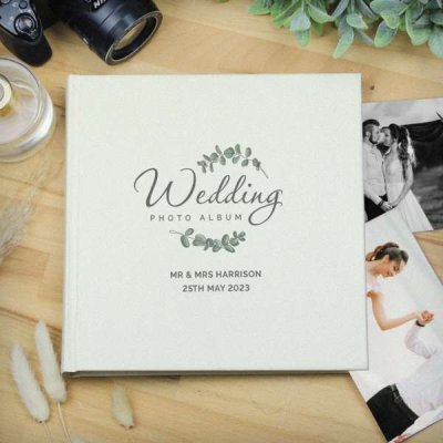 (image for) Personalised Wedding Square Photo Album