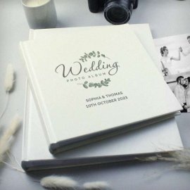 (image for) Personalised Wedding Square Photo Album