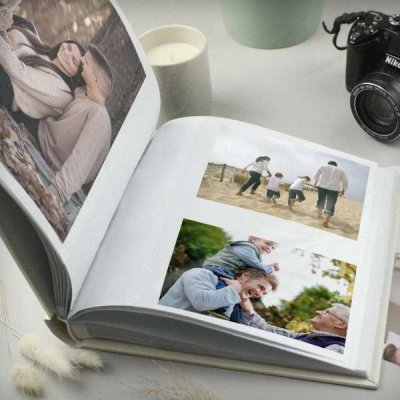 (image for) Personalised Birthday Square Photo Album