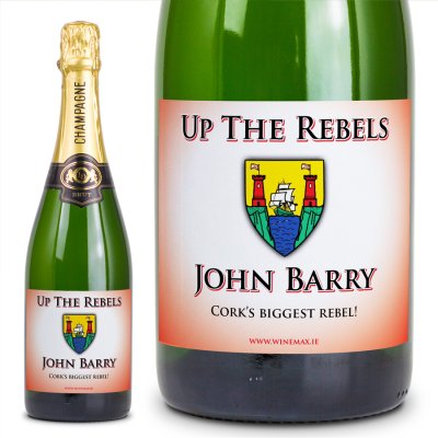 (image for) Cork GAA Personalised Gift Champagne