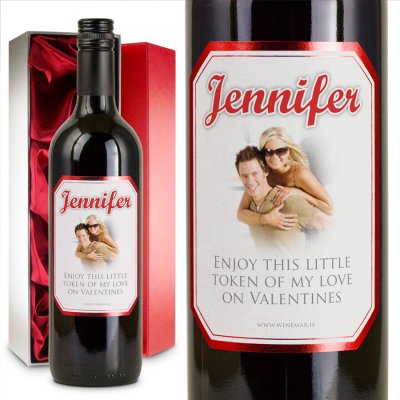 (image for) Romantic Wine Gift Valentines & Gift Box