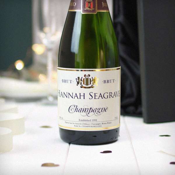 (image for) Personalised Classic Champagne