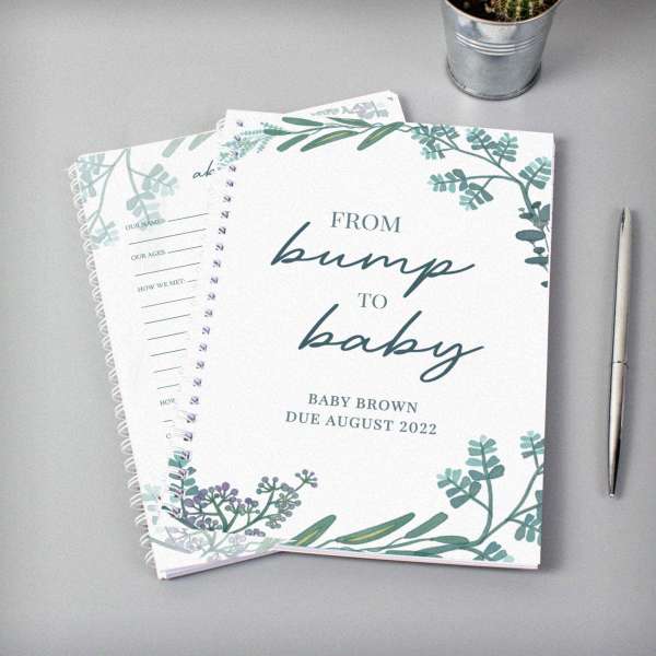 (image for) Personalised Pregnancy A5 Journal