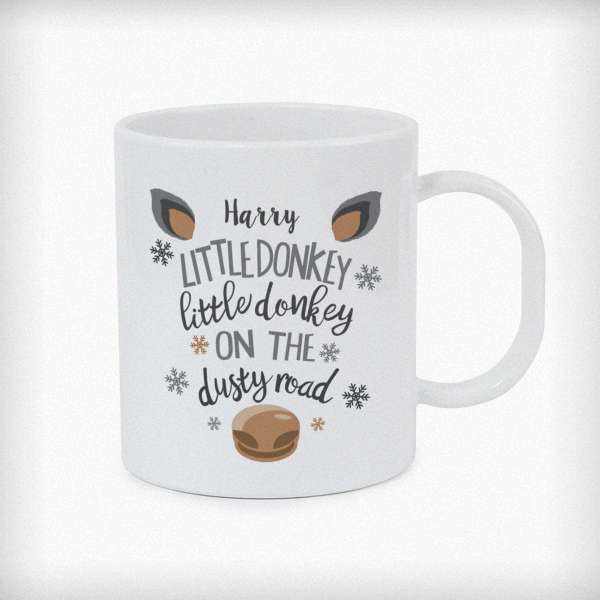 Modal Additional Images for Personalised Little Donkey Plastic Mug