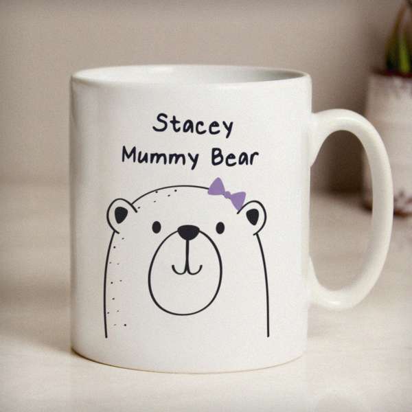 (image for) Personalised Mummy Bear Mug