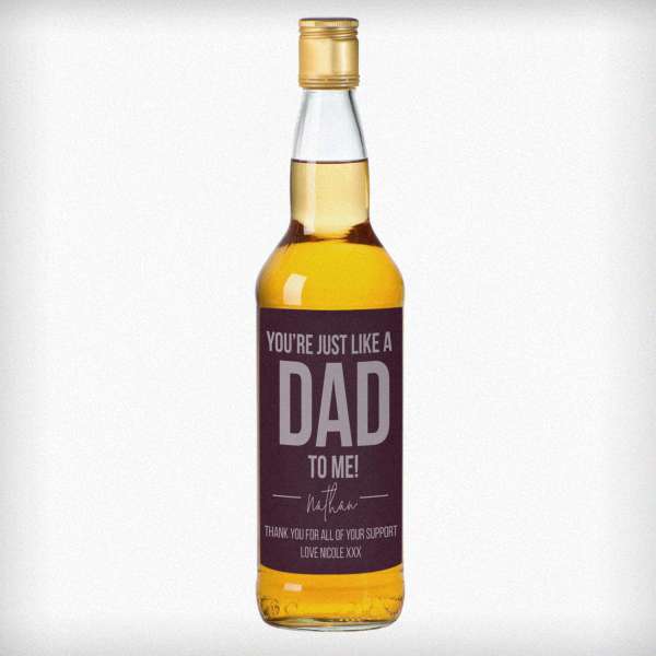 Modal Additional Images for Personalised Like A Dad To Me Malt Whisky