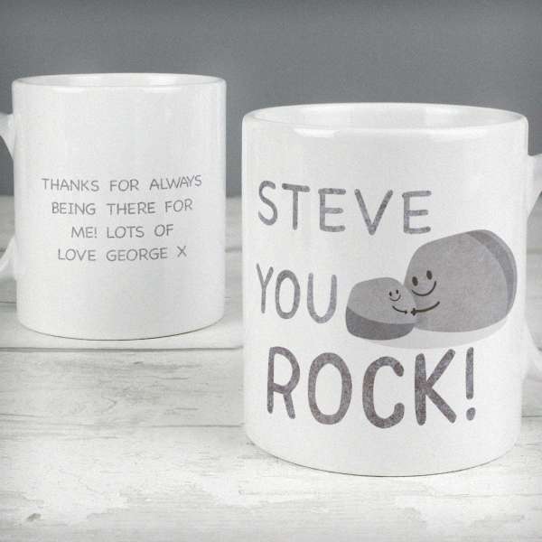 (image for) Personalised You Rock Mug