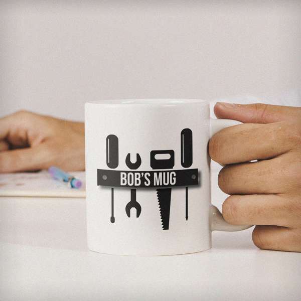 (image for) Personalised Tool Bench Mug