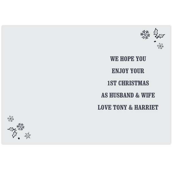 Modal Additional Images for Personalised Christmas Frost Card