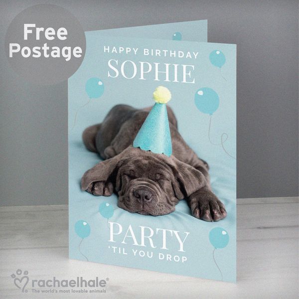 (image for) Personalised Rachael Hale 'Party 'Til You Drop' Card