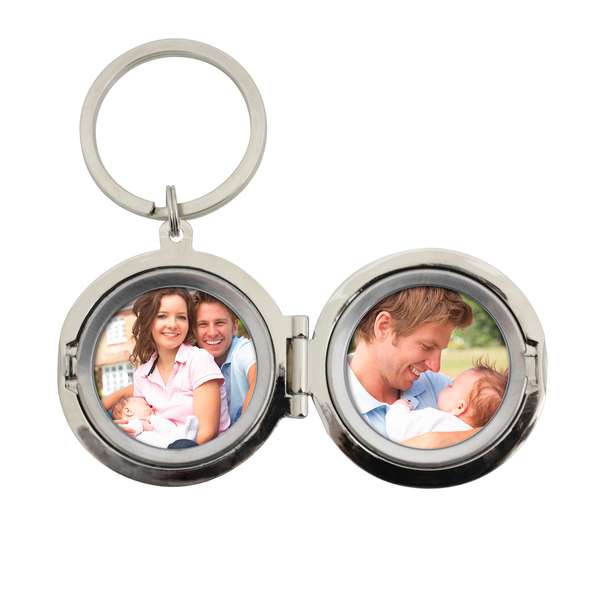 Modal Additional Images for Personalised Round Photo Keyring