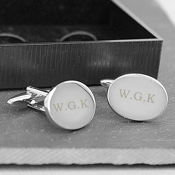 (image for) Personalised Oval Cufflinks