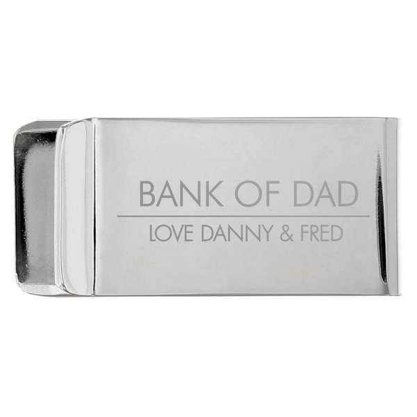 Modal Additional Images for Personalised Classic Money Clip