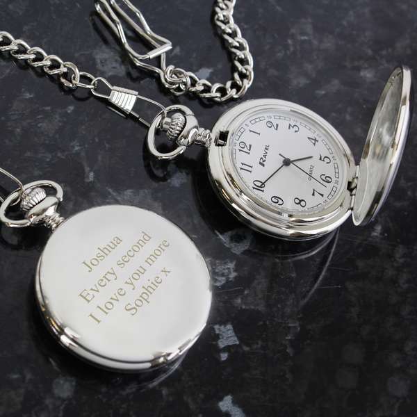 (image for) Personalised Formal Pocket Fob Watch