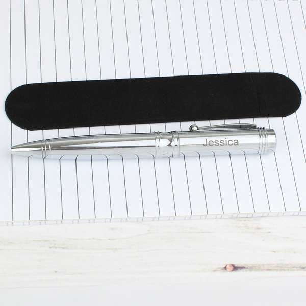 (image for) Personalised Classic Pen and Pouch Set