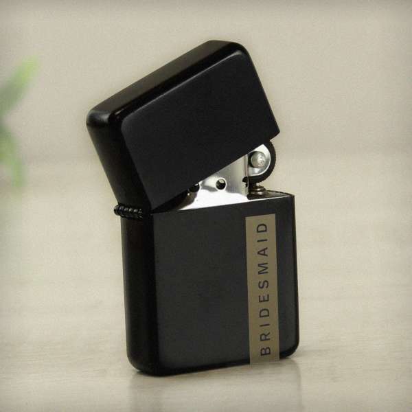 Modal Additional Images for Personalised Name Only Black Lighter