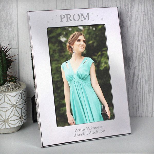 (image for) Personalised Prom Night Silver 4x6 Photo Frame