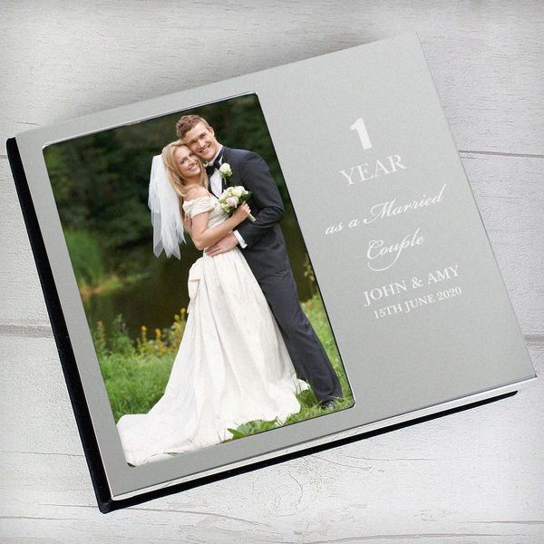 Modal Additional Images for Personalised Anniversary 6x4 Photo Frame Album