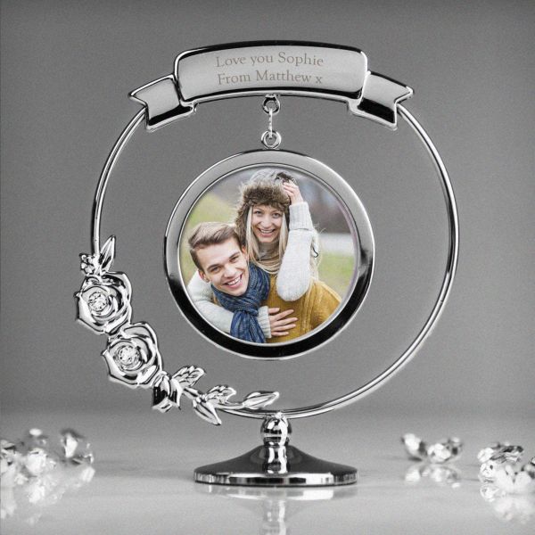 (image for) Personalised Crystocraft Photo Frame Ornament