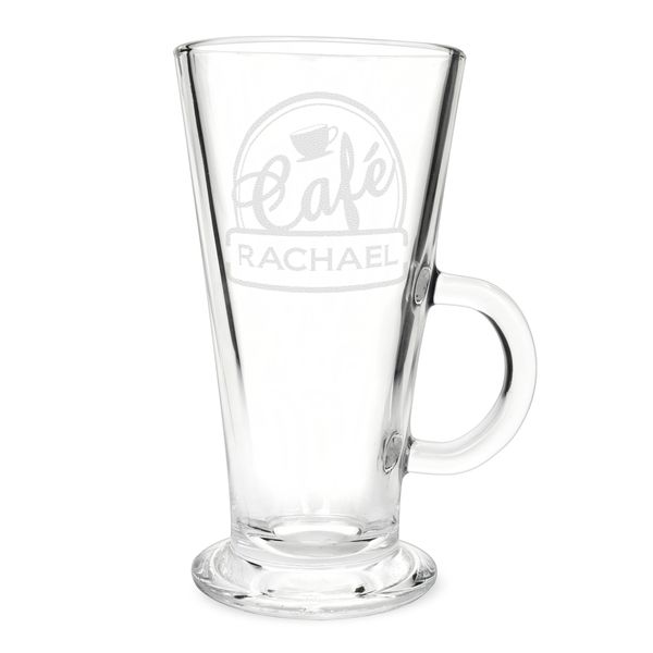 (image for) Personalised Bistro Latte Glass