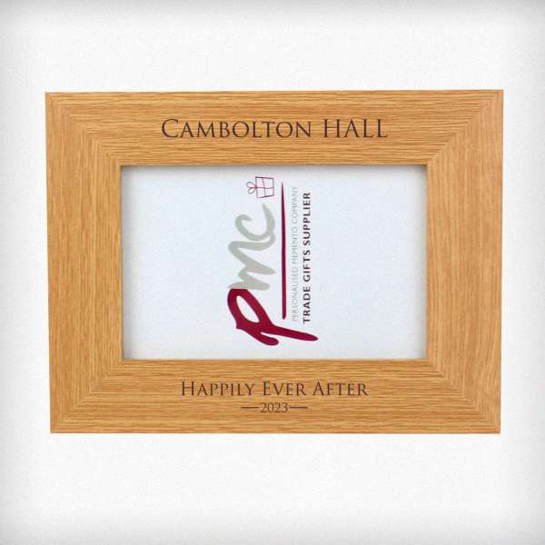 (image for) Bespoke Design Oak 6x4 Landscape Frame