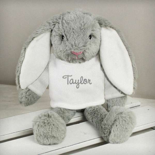 (image for) Personalised Name Only Bunny