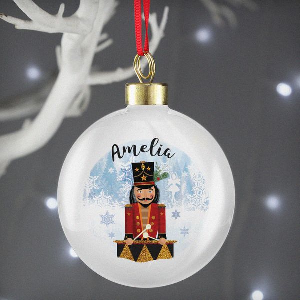 Modal Additional Images for Personalised Nutcracker Bauble